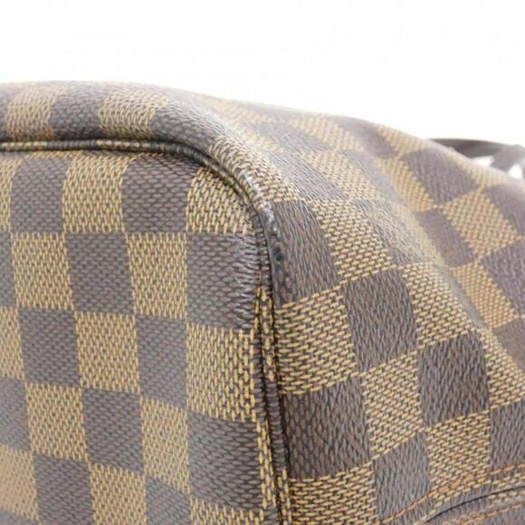 LOUIS VUITTON Brown Damier Neverfull MM Bag - Picture 3 of 9